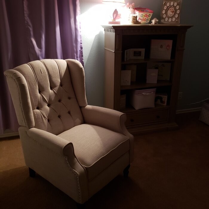 Alta 35'' Wide Manual Wing Chair Recliner