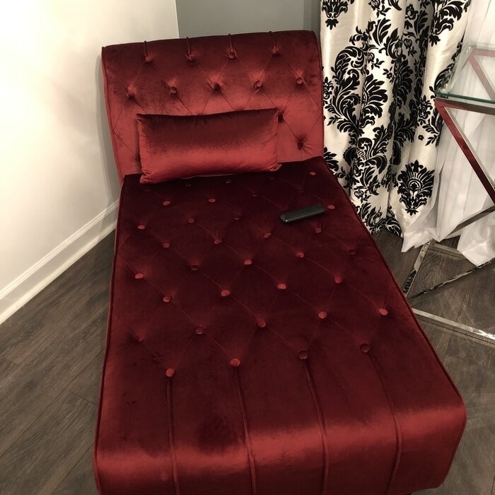 Andrews Tufted Armless Chaise Lounge