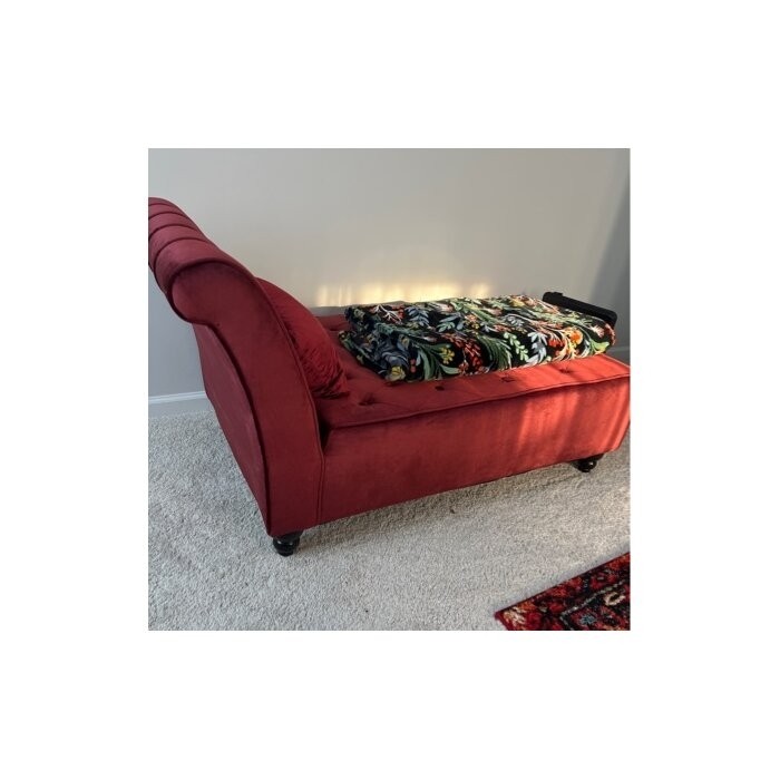 Andrews Tufted Armless Chaise Lounge