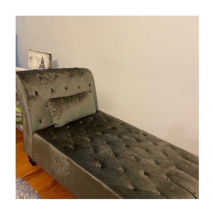 Andrews Tufted Armless Chaise Lounge