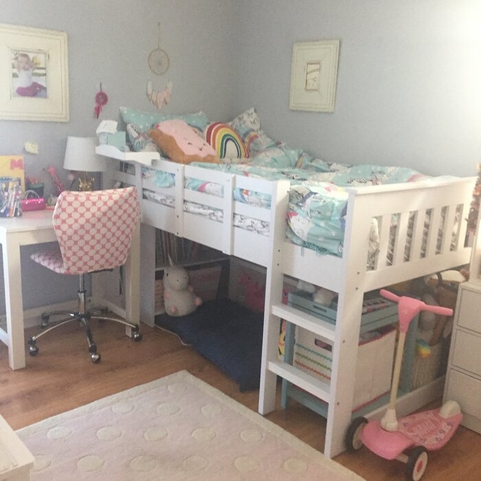 Loft Bed with Desk Foter