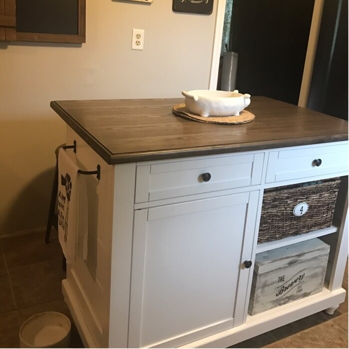 Annaleese 48'' Wide Kitchen Island Set