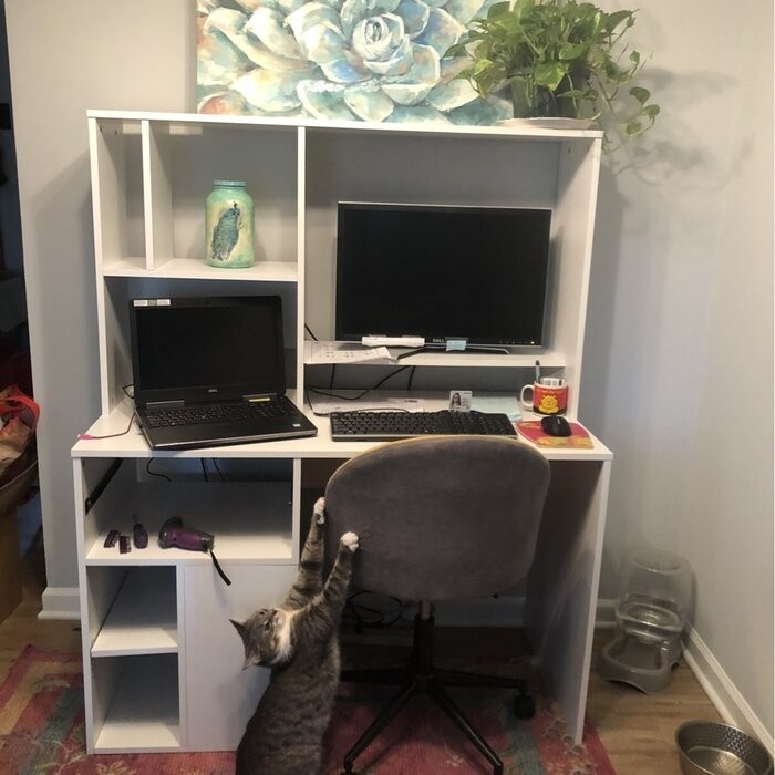 Annexe Desk with Hutch