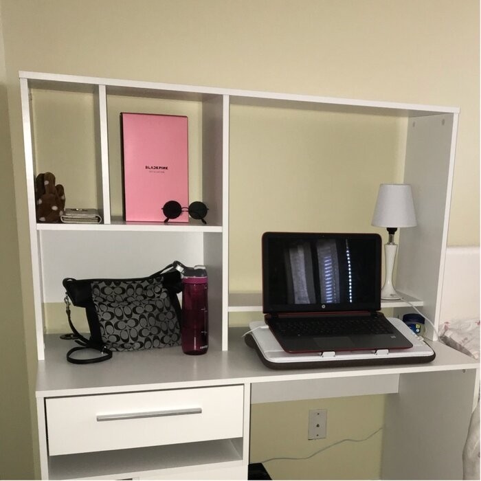Annexe Desk with Hutch