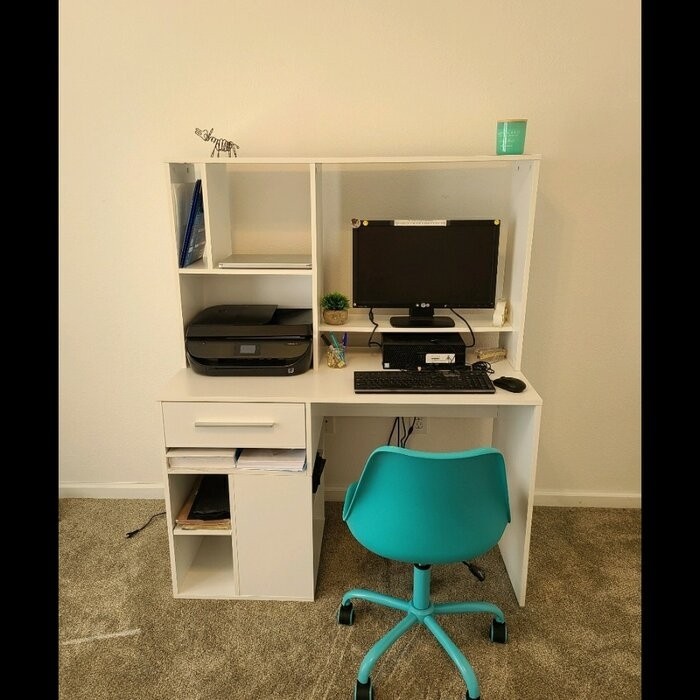 Annexe Desk with Hutch
