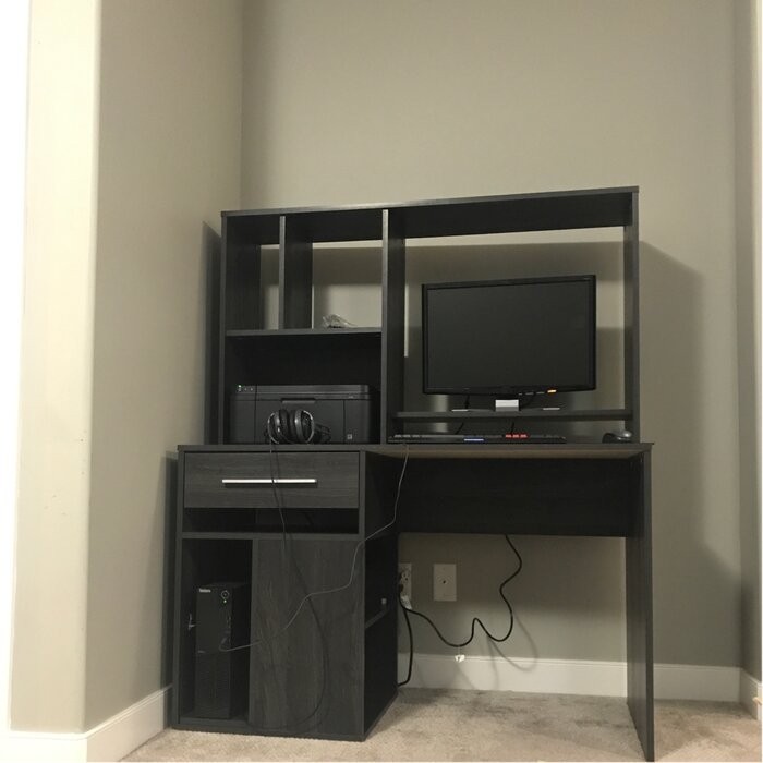 Annexe Desk with Hutch