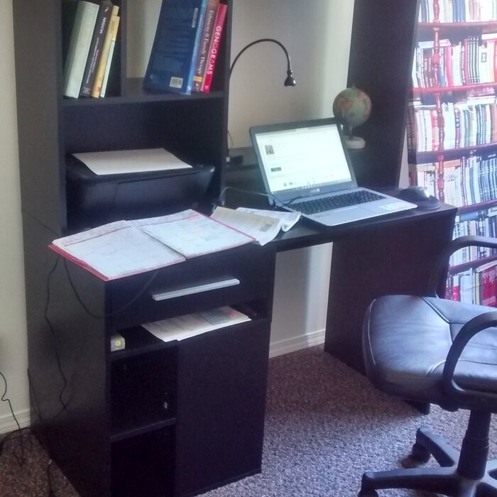 Annexe Desk with Hutch