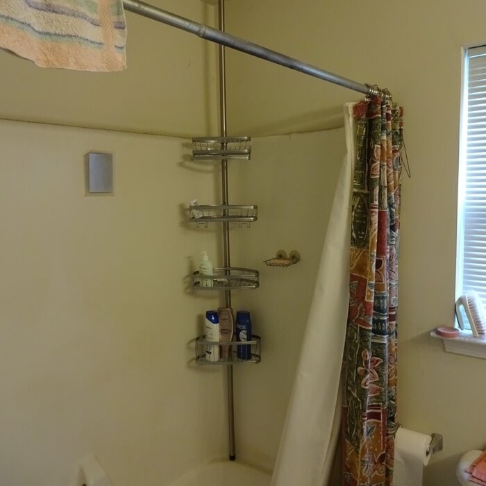 Anshdeep Tension Pole Shower Caddy