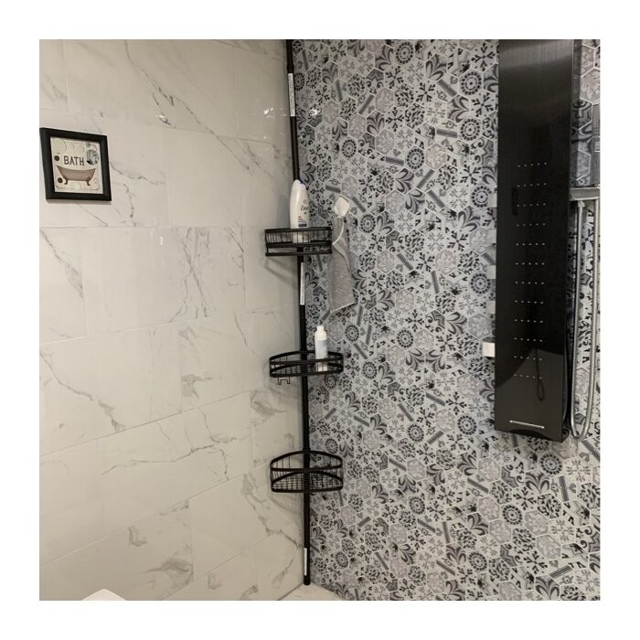 Anshdeep Tension Pole Shower Caddy