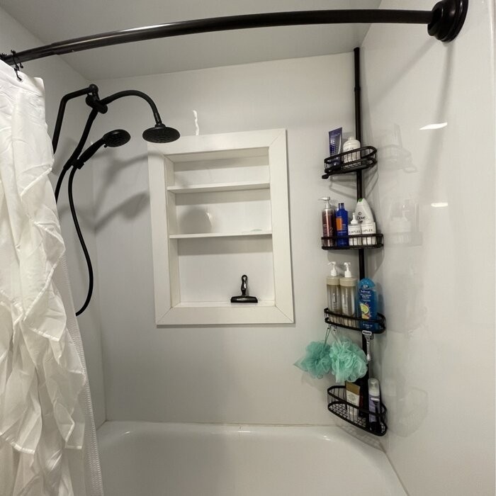 Anshdeep Tension Pole Shower Caddy
