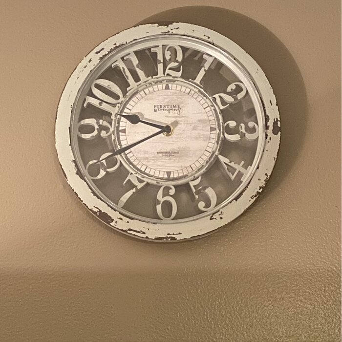 Antique Contour 10" Wall Clock