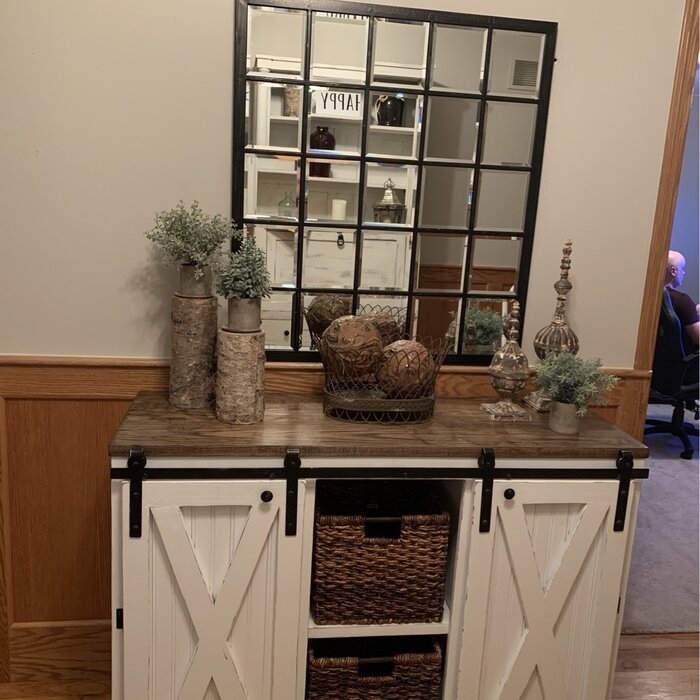 Aquinnah Modern Beveled Accent Mirror