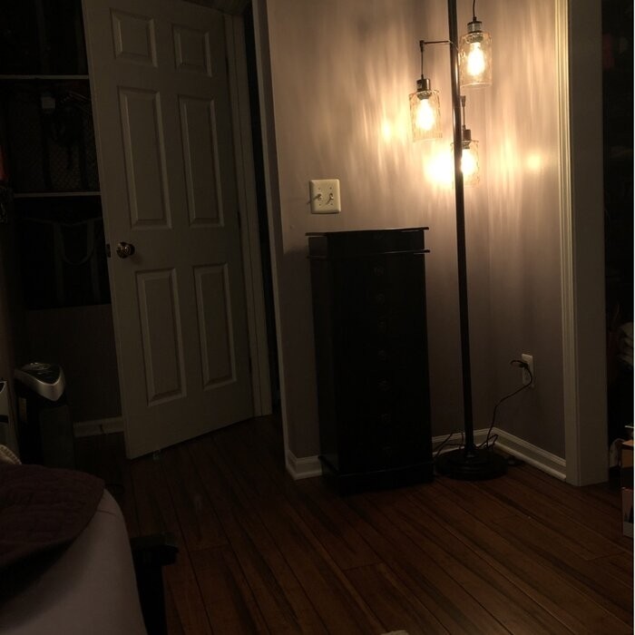 Argueta 15.5'' Wide Jewelry Armoire with Mirror