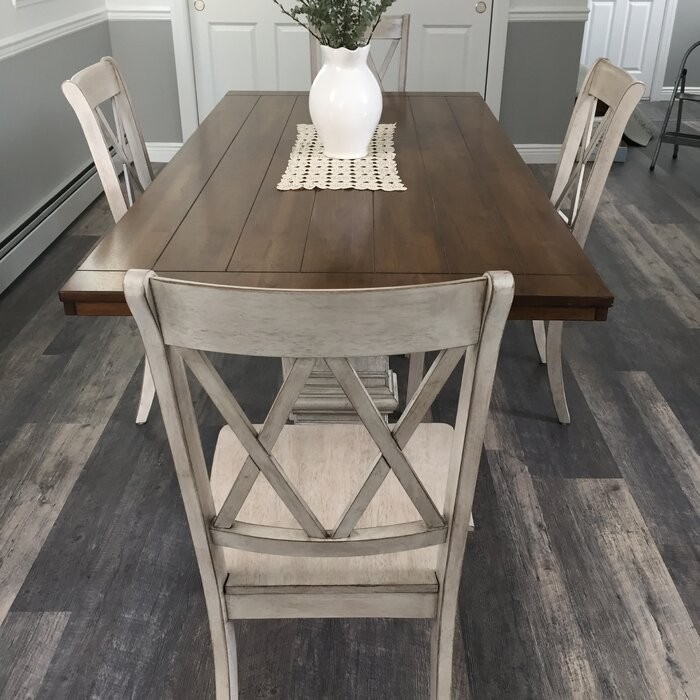 Arisa Solid Wood Cross Back Side Chair