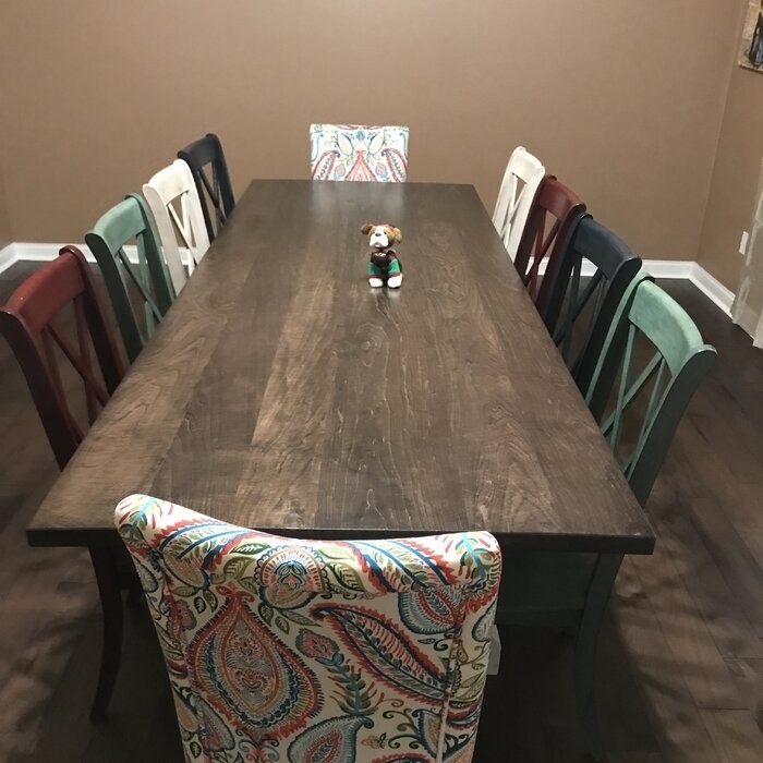 Arisa Solid Wood Cross Back Side Chair