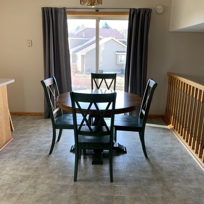 Arisa Solid Wood Cross Back Side Chair