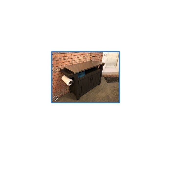 Arrilla Winston Porter Bar Cart with Plastic Outer Material