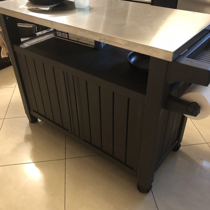 Arrilla Winston Porter Bar Cart with Plastic Outer Material