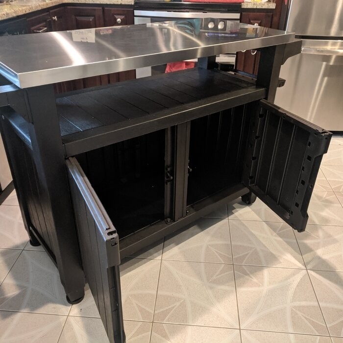 Arrilla Winston Porter Bar Cart with Plastic Outer Material