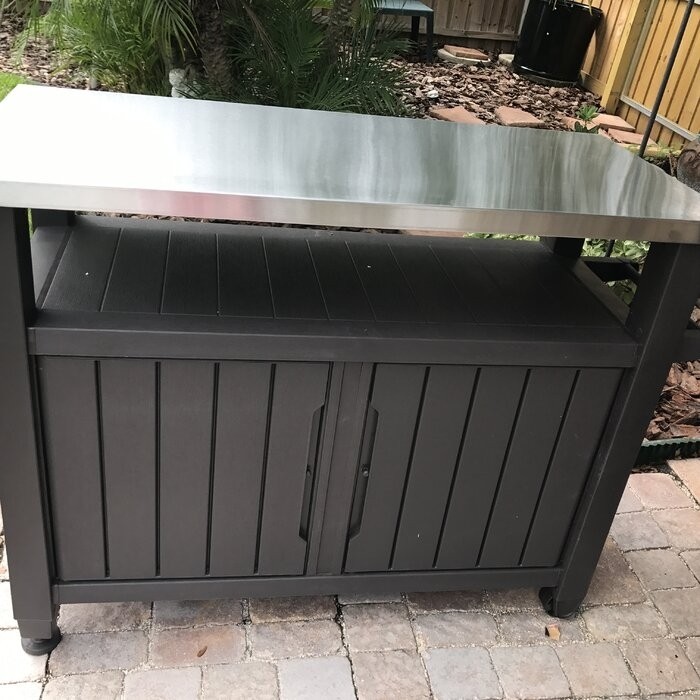 Arrilla Winston Porter Bar Cart with Plastic Outer Material
