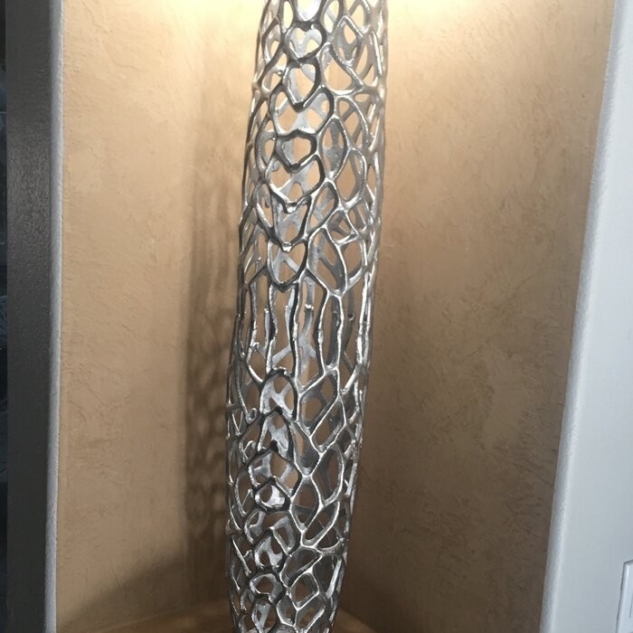 Babylon Metal Floor Vase