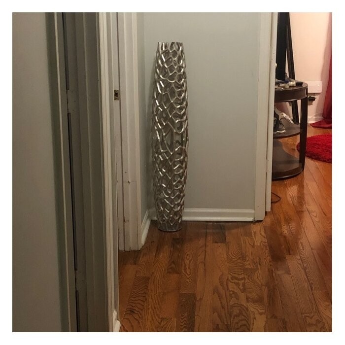 Babylon Metal Floor Vase