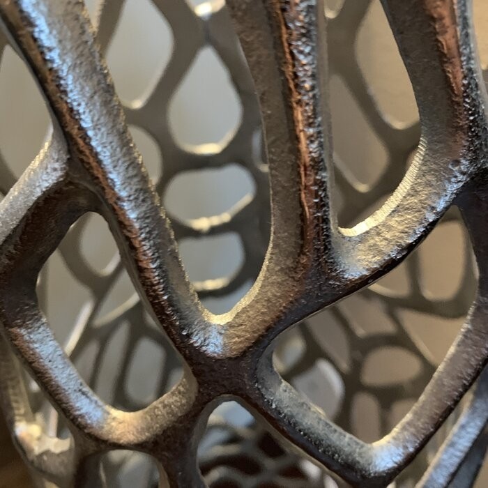 Babylon Metal Floor Vase