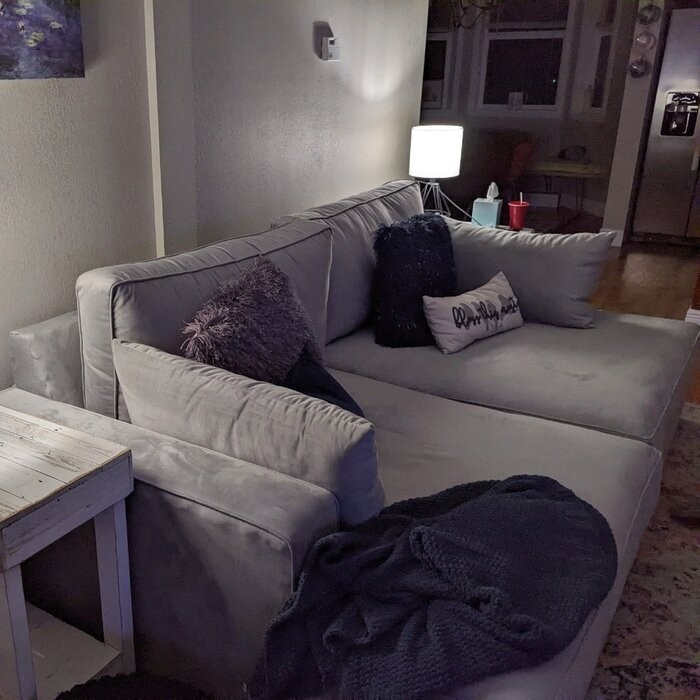 Bailey 94" Square Arm Sofa with Reversible Cushions