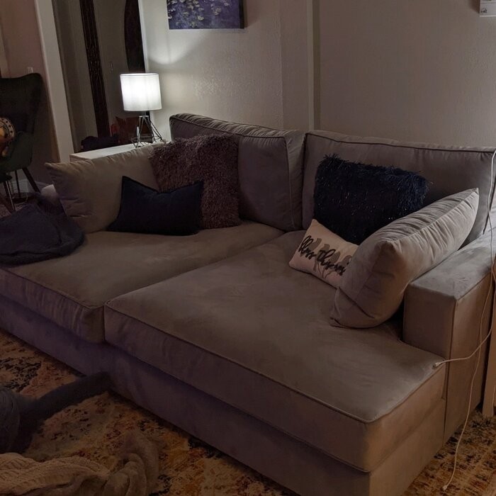 Bailey 94" Square Arm Sofa with Reversible Cushions