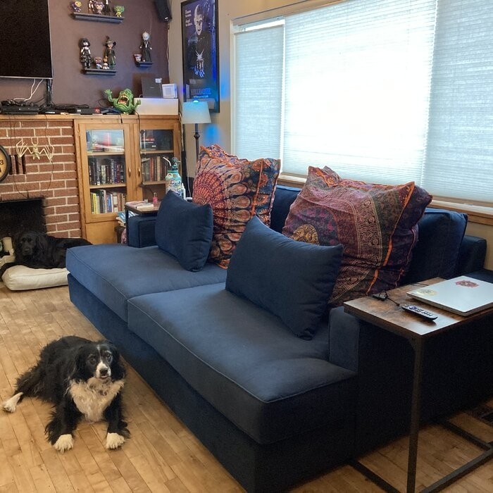 Bailey 94" Square Arm Sofa with Reversible Cushions