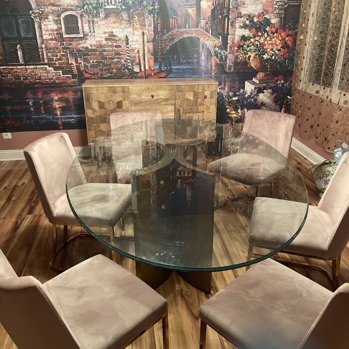 Ballweg 78'' Pedestal Dining Table