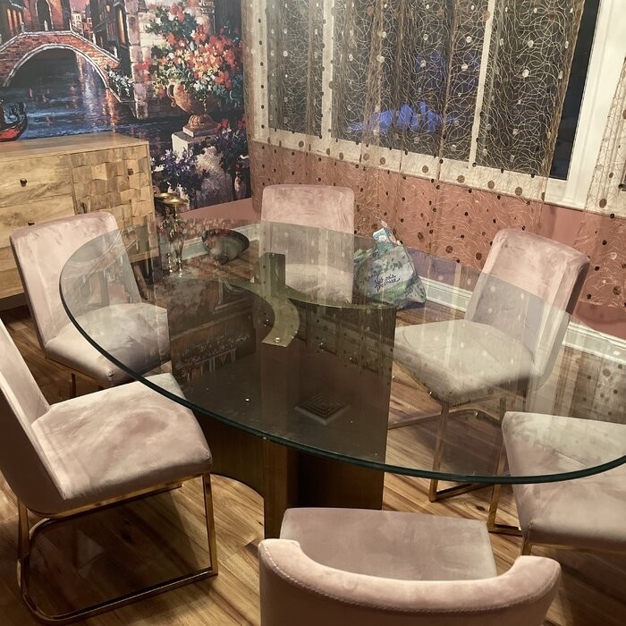 Ballweg 78'' Pedestal Dining Table