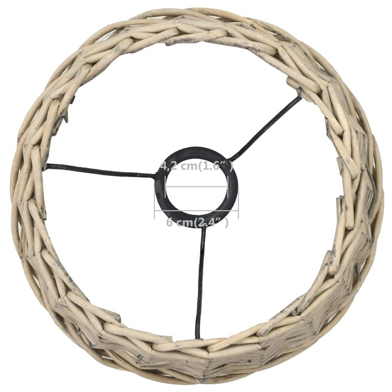 Bamboo/Rattan Drum Lamp Shade ( Spider )