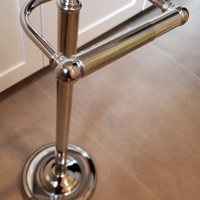 Bath Accessories Gatco Free Standing Toilet Paper Holder
