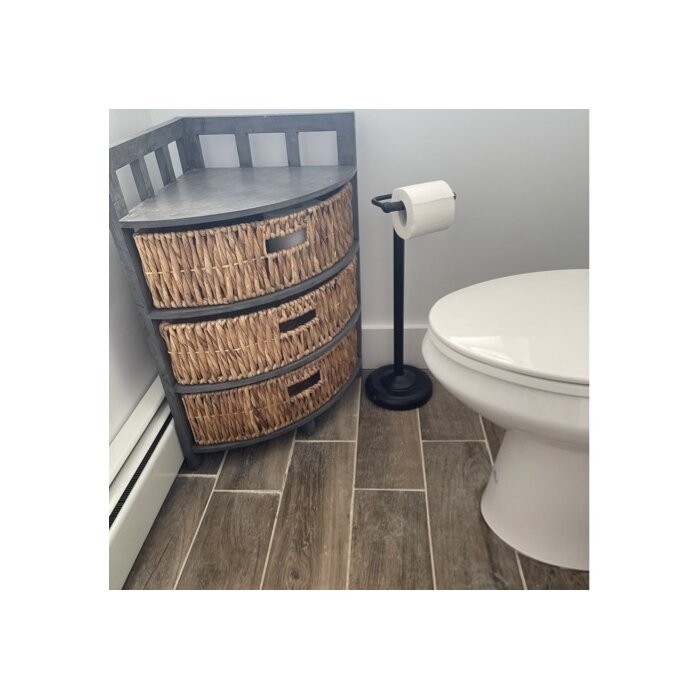 Bath Accessories Gatco Free Standing Toilet Paper Holder