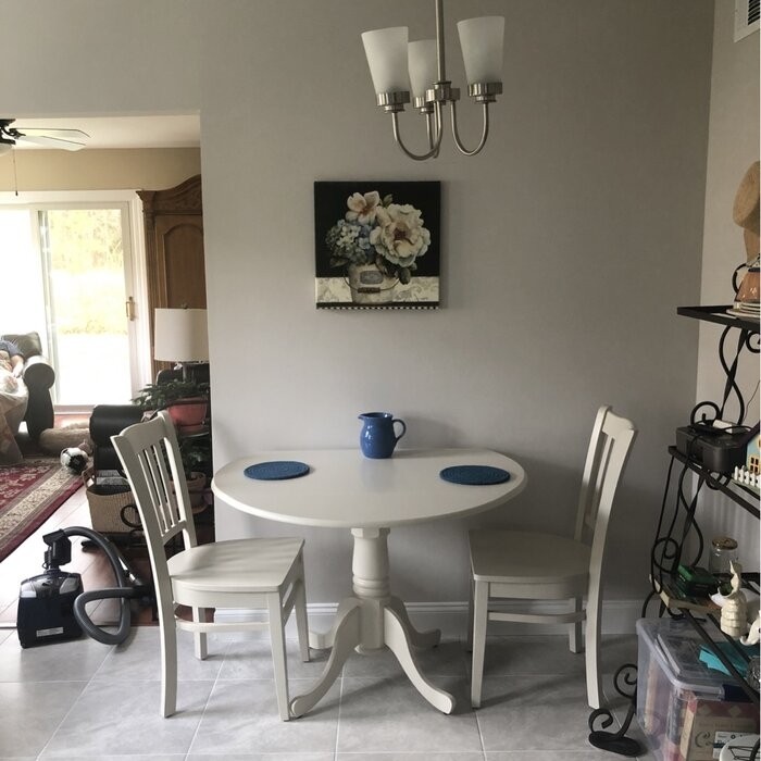 Bayfield Drop Leaf Solid Wood Dining Set