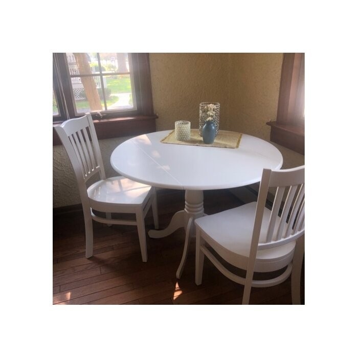 Bayfield Drop Leaf Solid Wood Dining Set