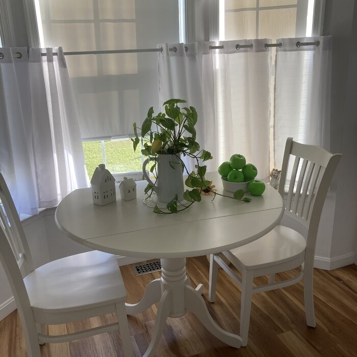 Bayfield Drop Leaf Solid Wood Dining Set