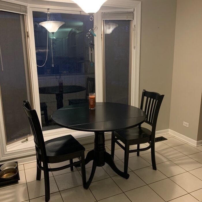 Bayfield Drop Leaf Solid Wood Dining Set