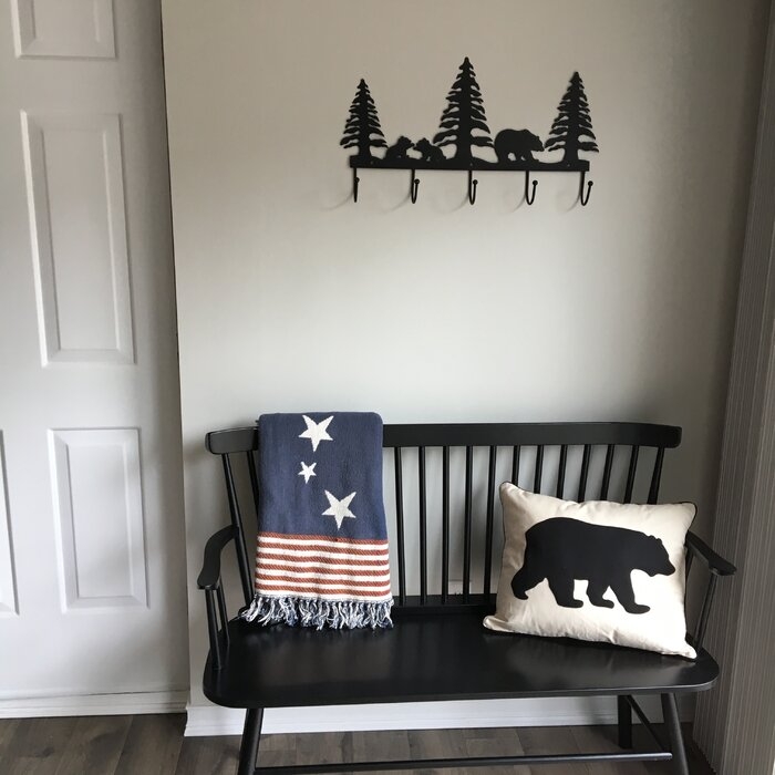 Bear Rectangular Cotton Pillow Cover & Insert
