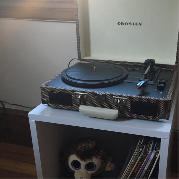 Bellwood Record Album Stackable Cube Multimedia Storage