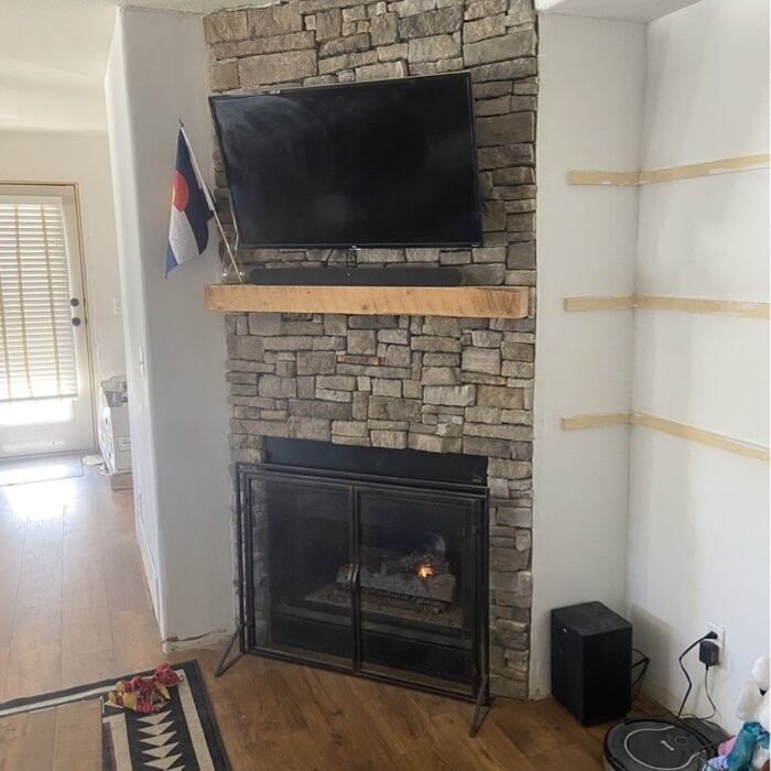 Beluga Iron Fireplace Screen