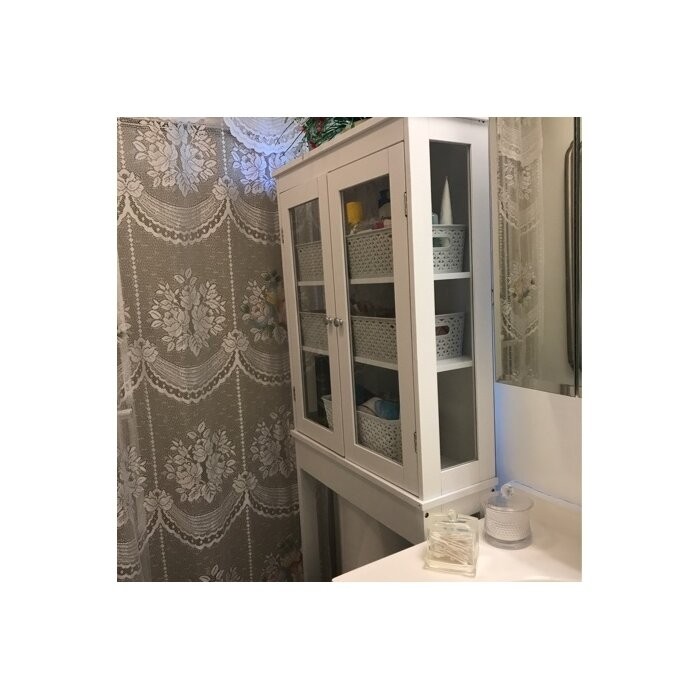 Bielecki 26'' W x 65'' H x 9'' D Linen Cabinet