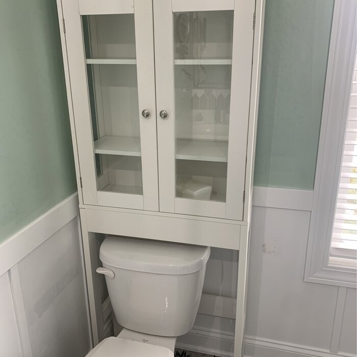 Bielecki 26'' W x 65'' H x 9'' D Linen Cabinet