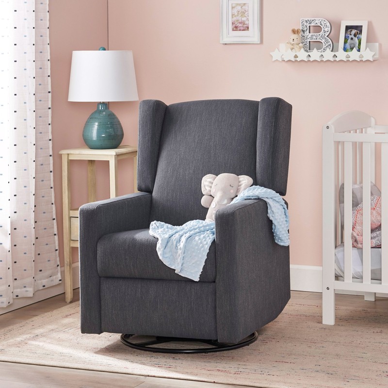 Bines 28.5'' Wide Manual Swivel Club Recliner
