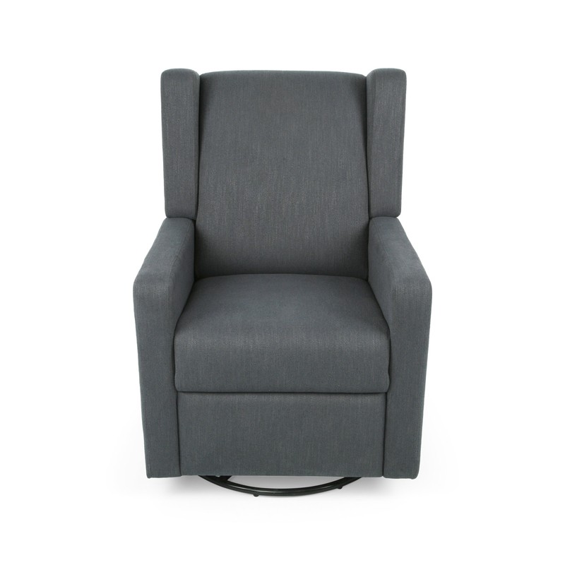 Bines 28.5'' Wide Manual Swivel Club Recliner