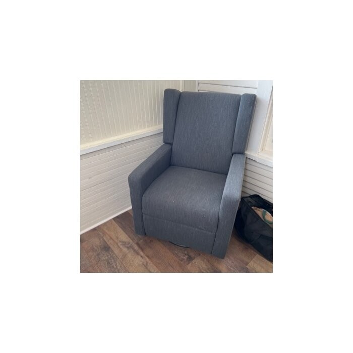 Bines 28.5'' Wide Manual Swivel Club Recliner