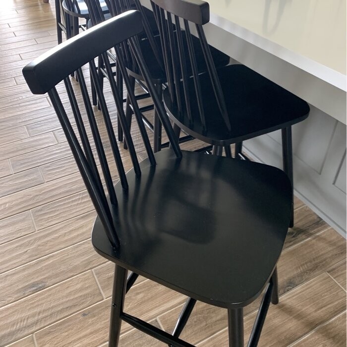 Birdia Solid Wood Bar & Counter Stool