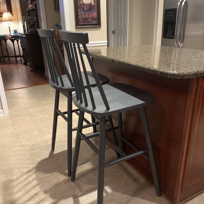 Birdia Solid Wood Bar & Counter Stool