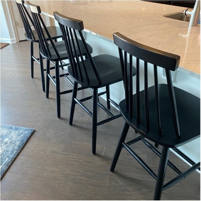 Birdia Solid Wood Bar & Counter Stool